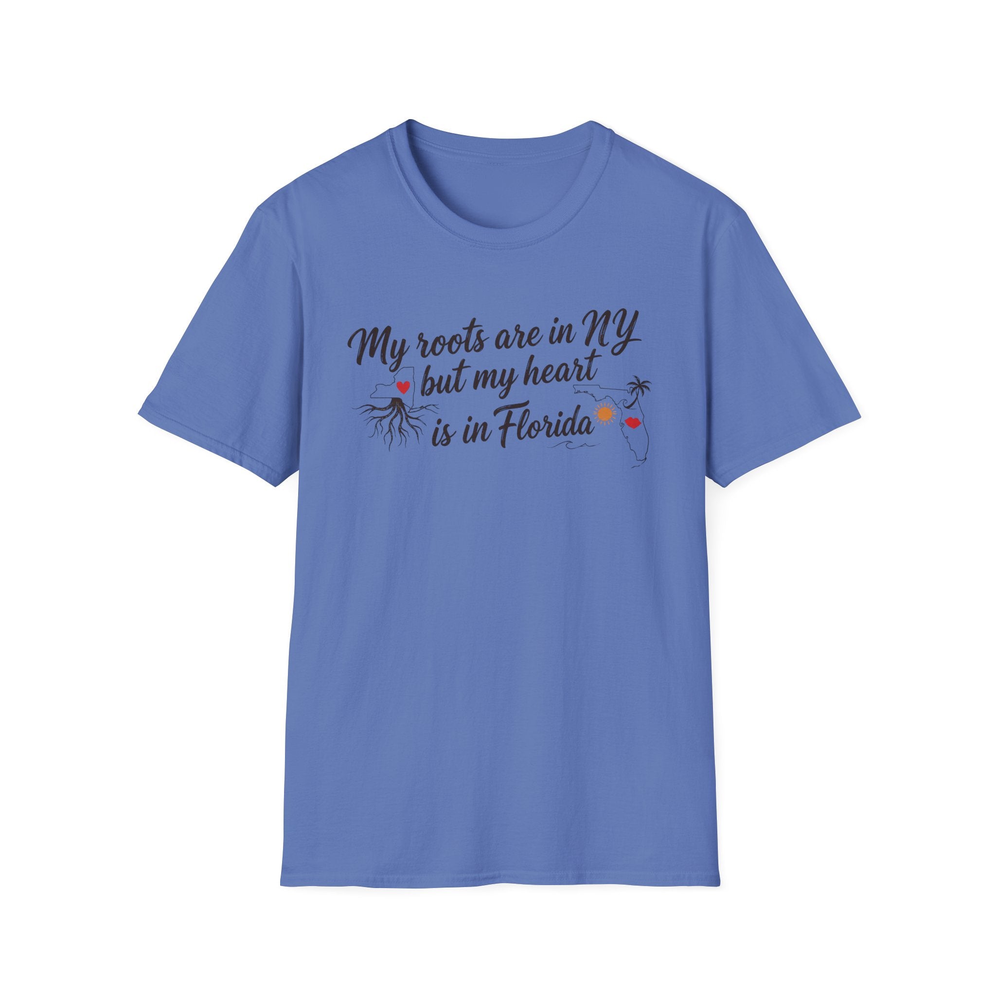 My Roots are in NY and heart is in FL III T-Shirt