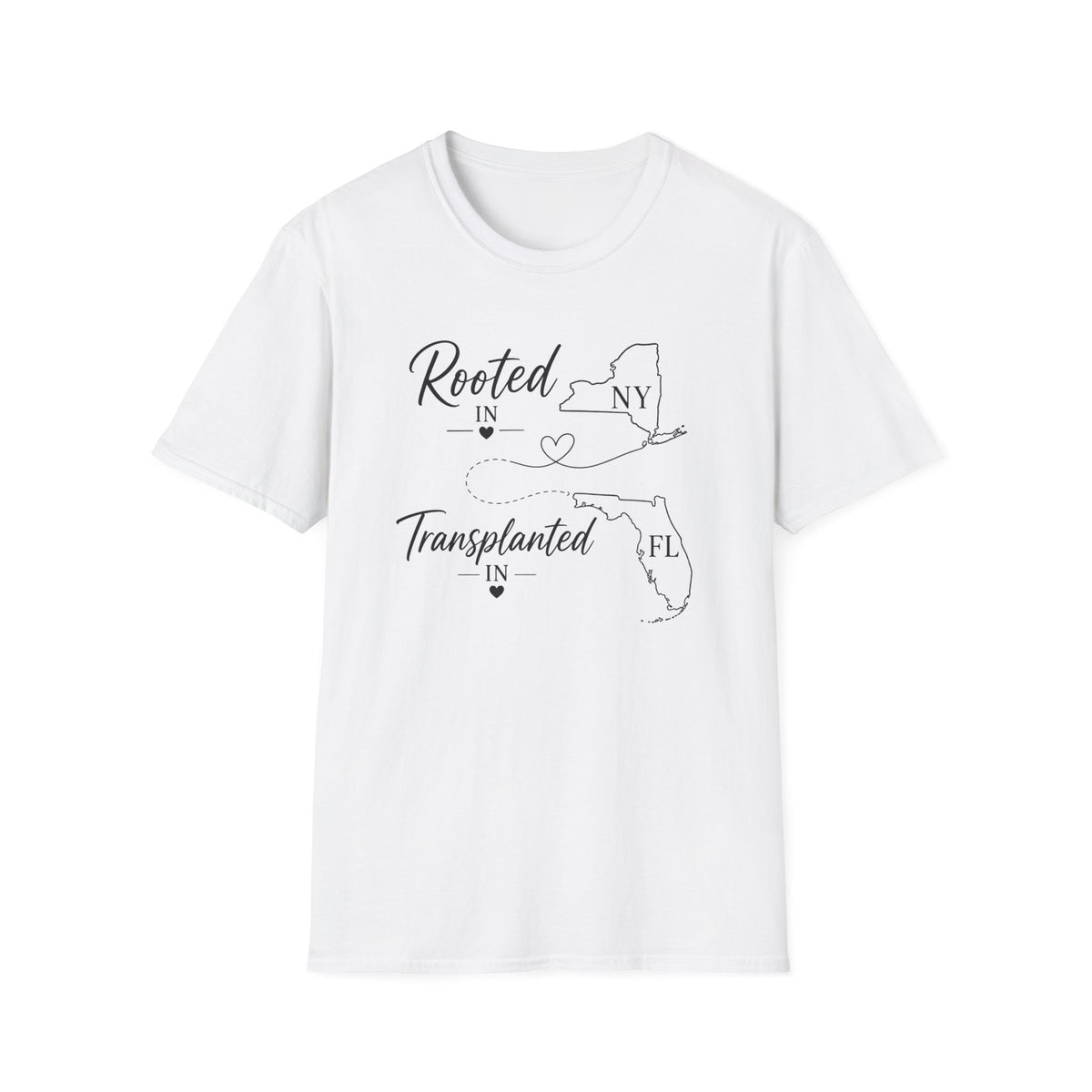 Rooted in NY Transplanted in FL II T-Shirt