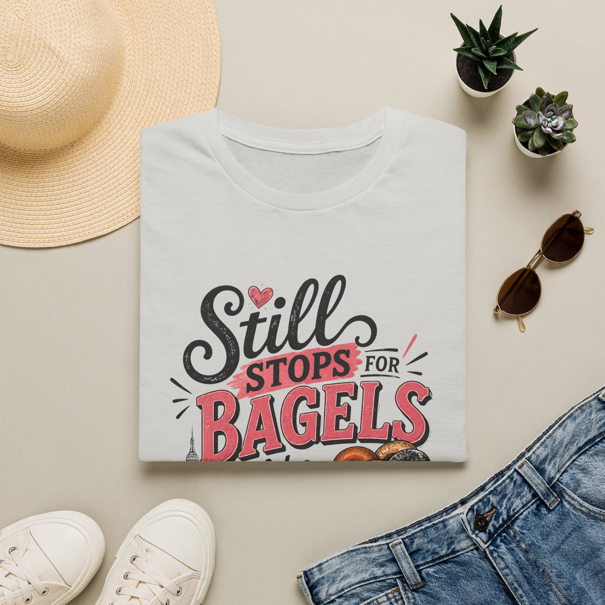 Still Stops For Bagels T-Shirt
