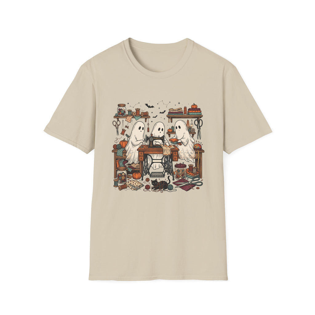 Ghostly Friends Sewing T-Shirt