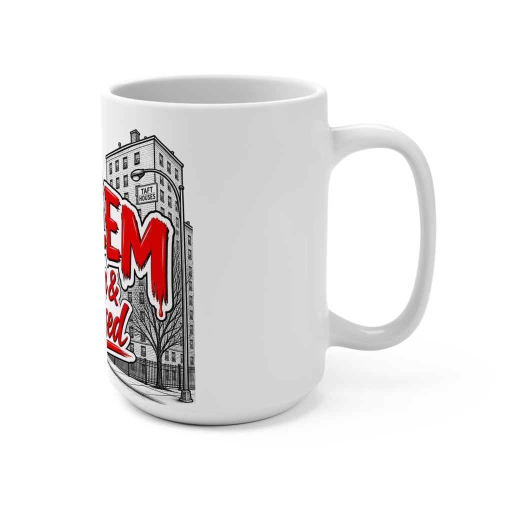 Harlem Born & Raised Mug | City Skyline Illustration