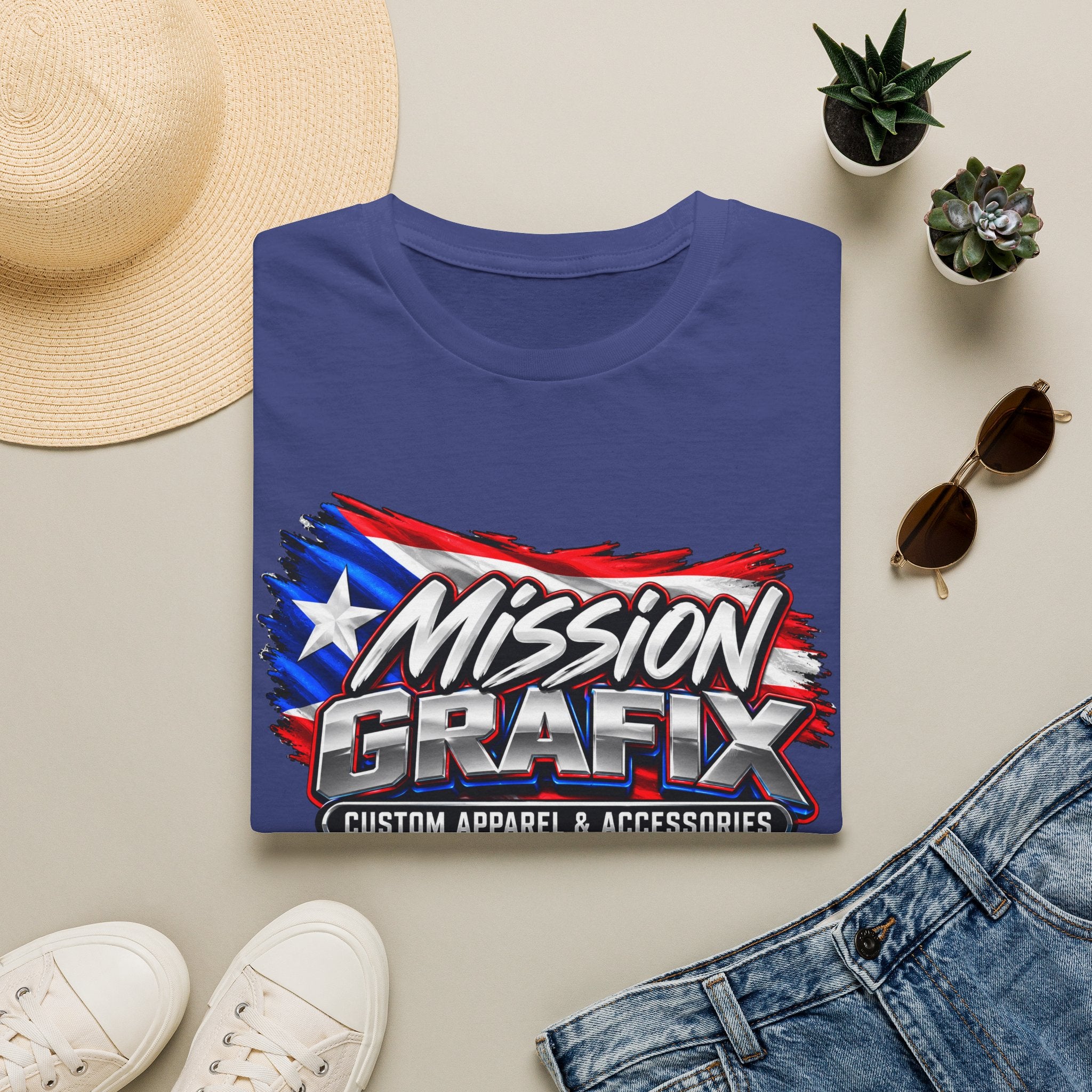 Mission Grafix Puerto Rican Flag II T-Shirt