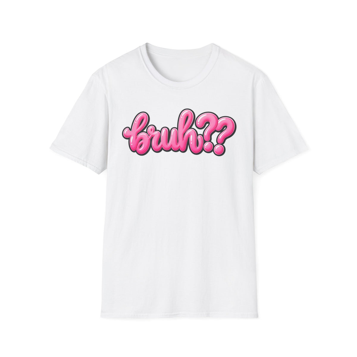 Bruh?? Pink T-Shirt