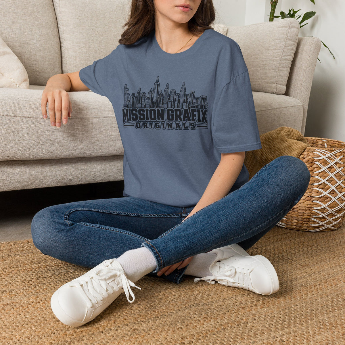 Mission Grafix NYC Skyline T-Shirt
