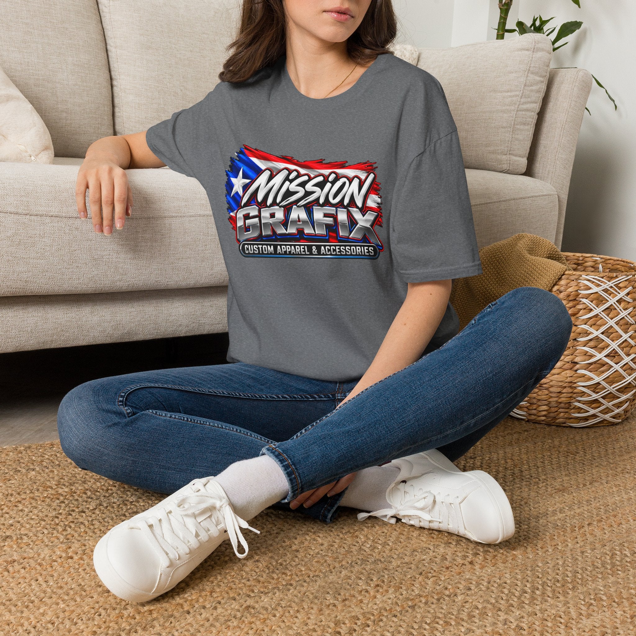 Mission Grafix Puerto Rican Flag II T-Shirt