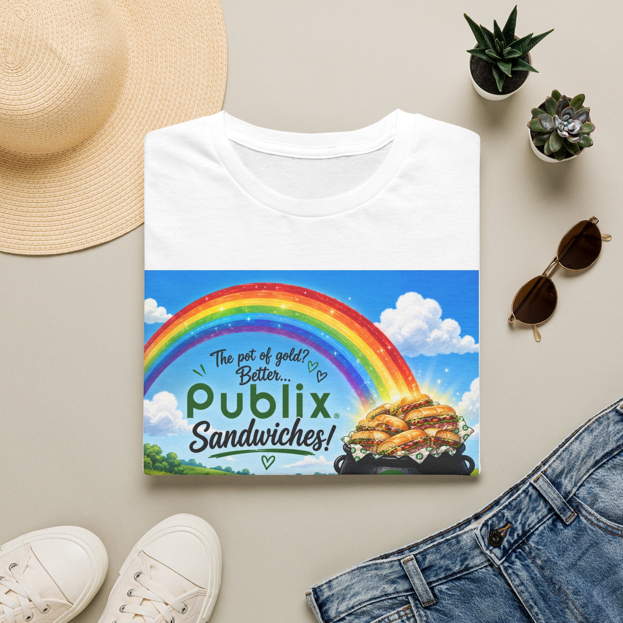 Publix Rainbow Sandwich of Gold T-Shirt
