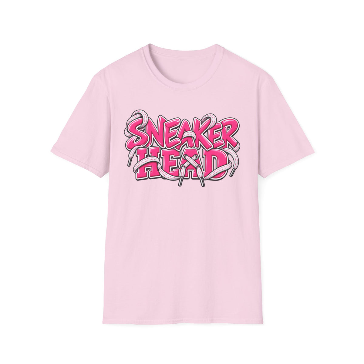 Sneaker Head - Pink - T-Shirt