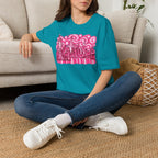Pink New York City Skyline T-Shirt