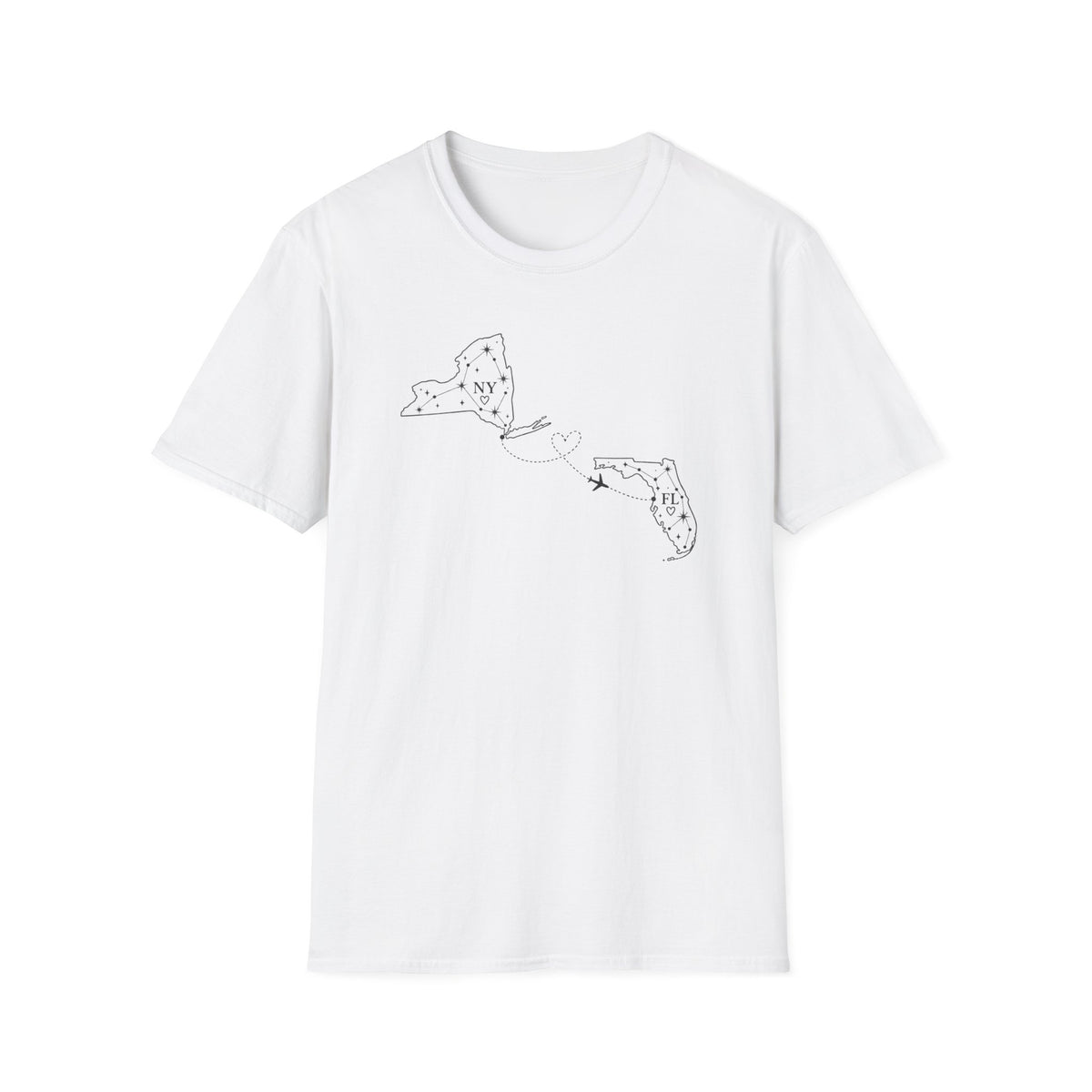 Constellation NY to FL T-Shirt