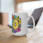 FAFO Bright Floral Lettering Mug