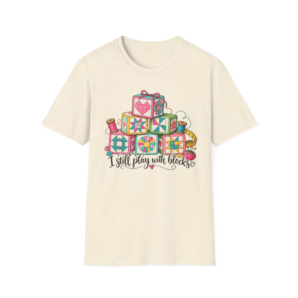 Quilted Blocks and Crafty Threads T-Shirt