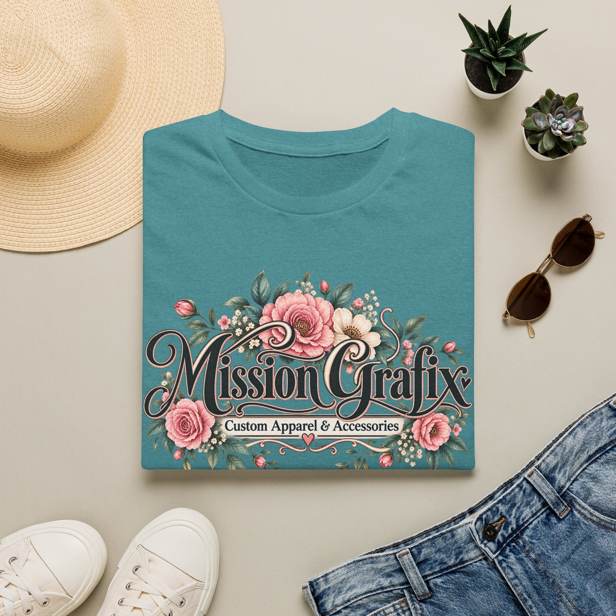 Mission Grafix Floral T-Shirt