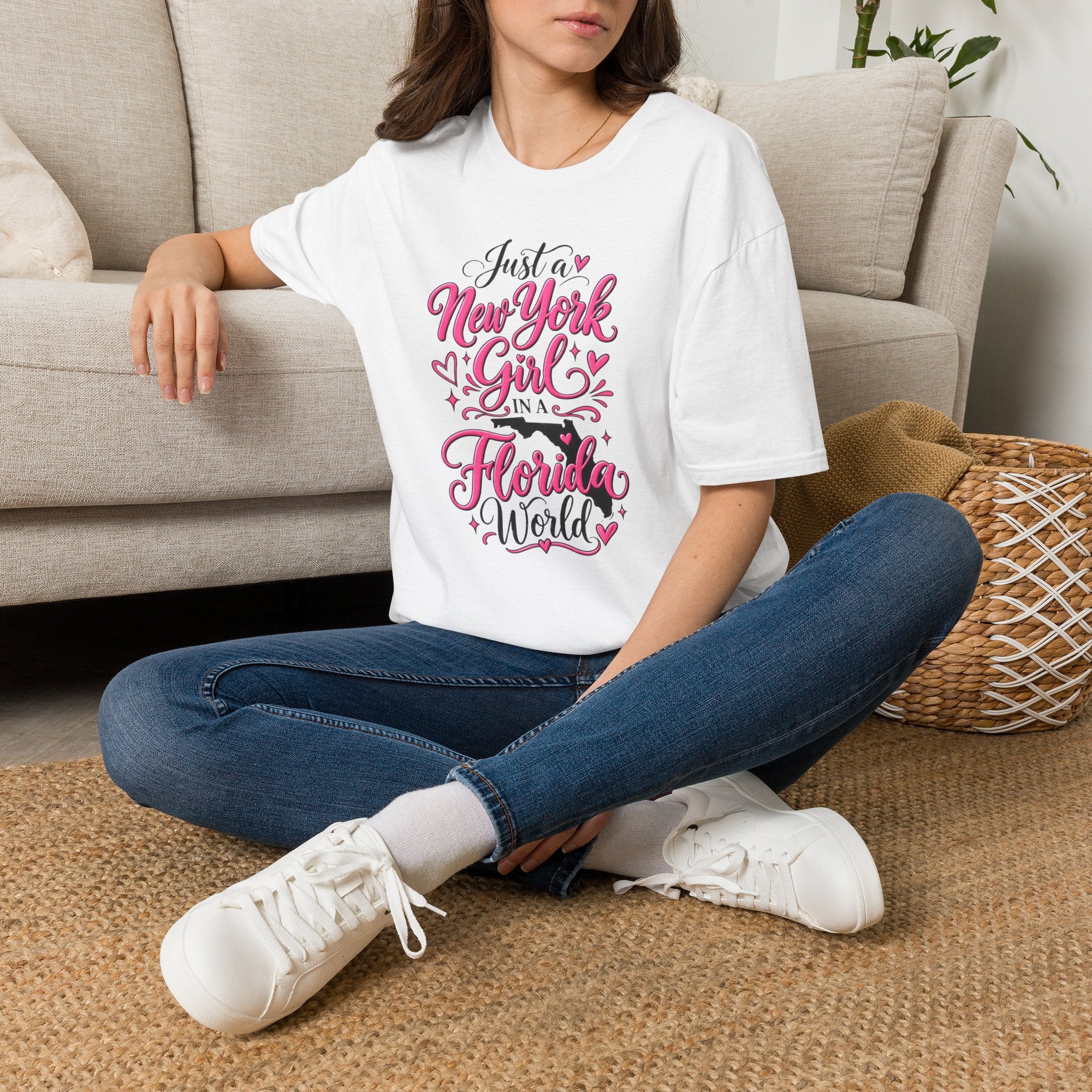 NY Girl in a FL World II T-Shirt