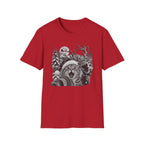 Funny Cat & Reindeer Selfie T-Shirt