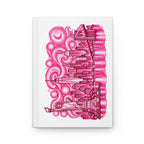 Pink City Skyline - Journal Hardcover