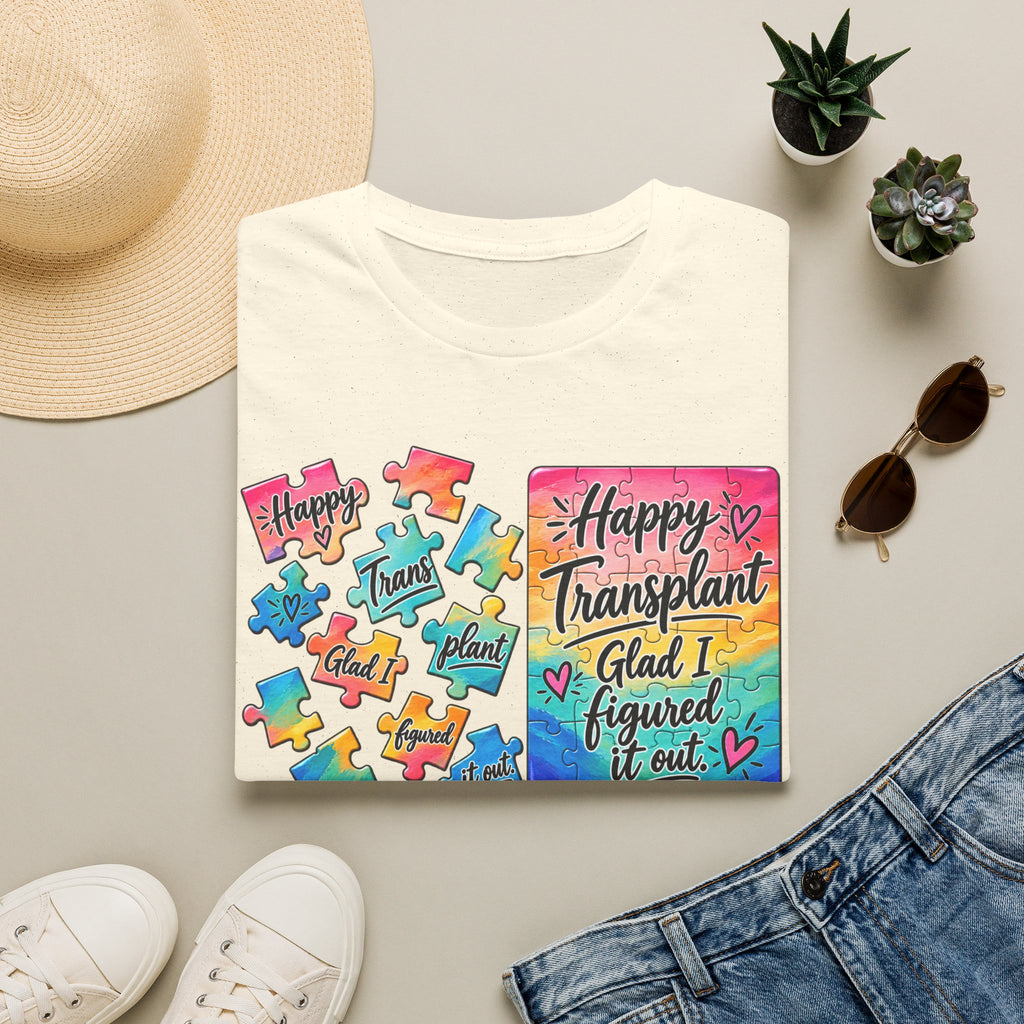 Happy Transplant Puzzle T-Shirt