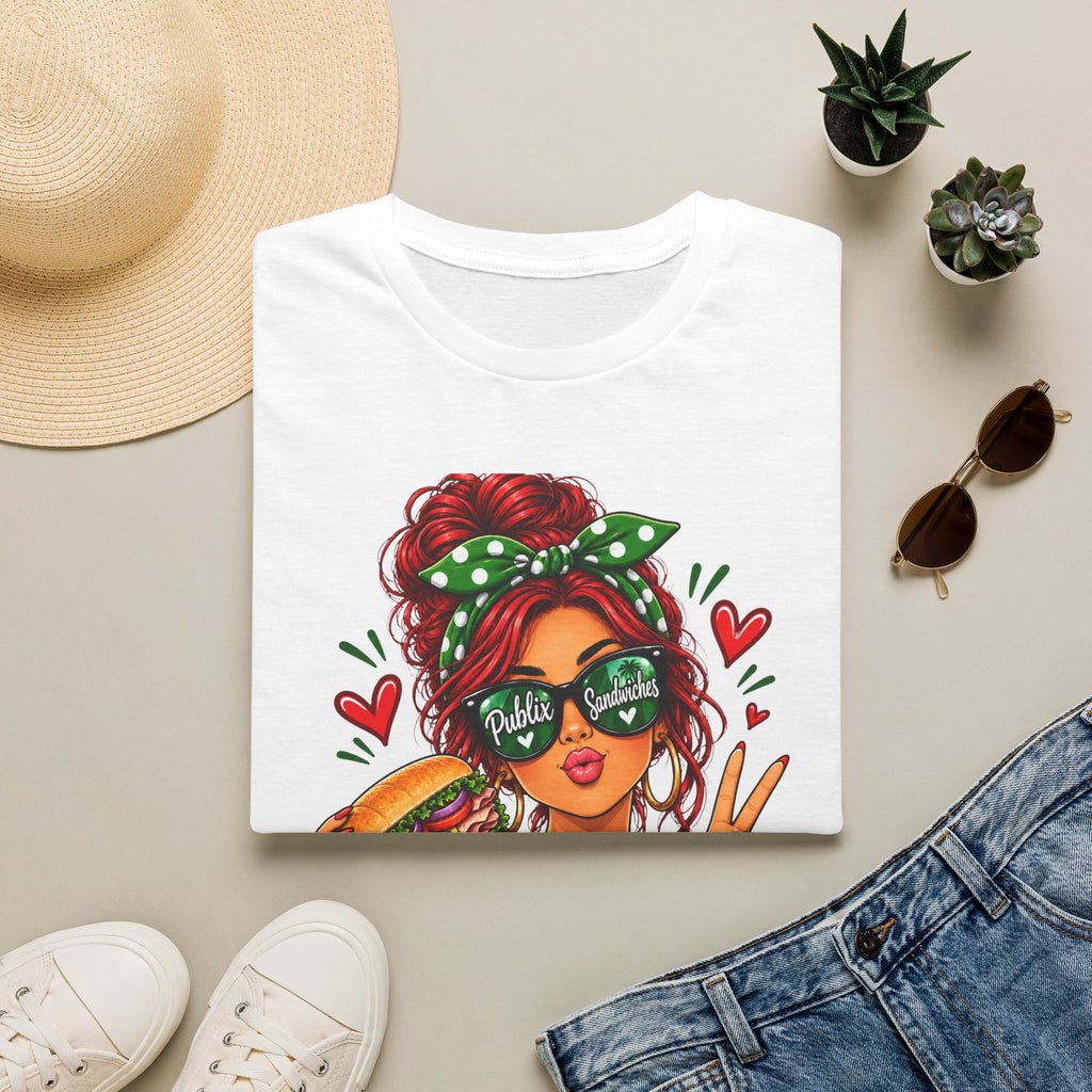 Publix Sandwiches Influencer Girl (Red Head) T-Shirt