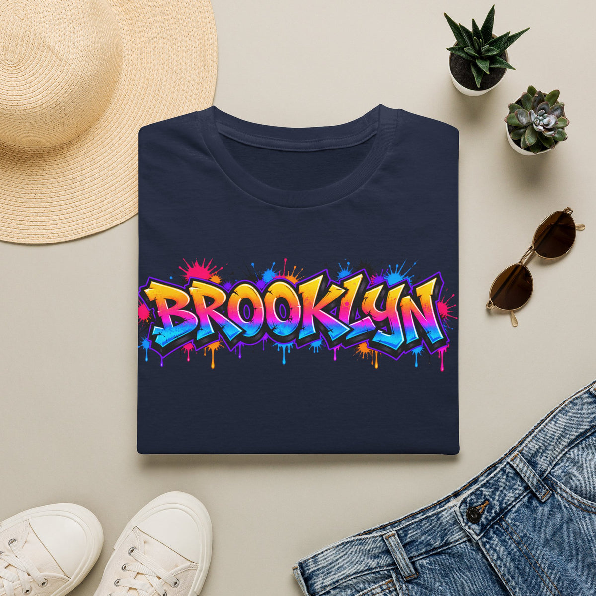 Brooklyn Graffiti Art T-Shirt