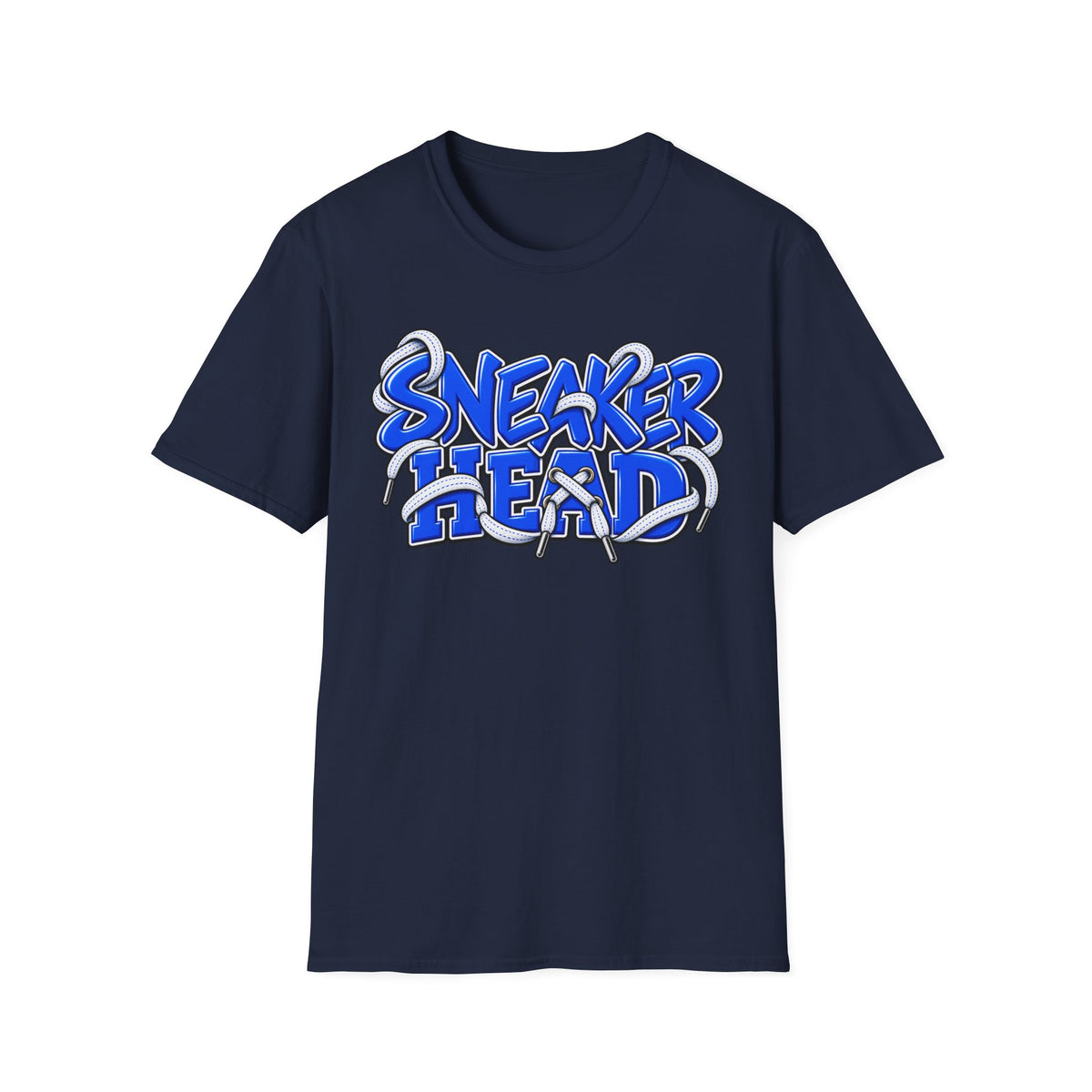 Sneaker Head - Blue - T-Shirt