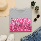 Pink New York City Skyline T-Shirt