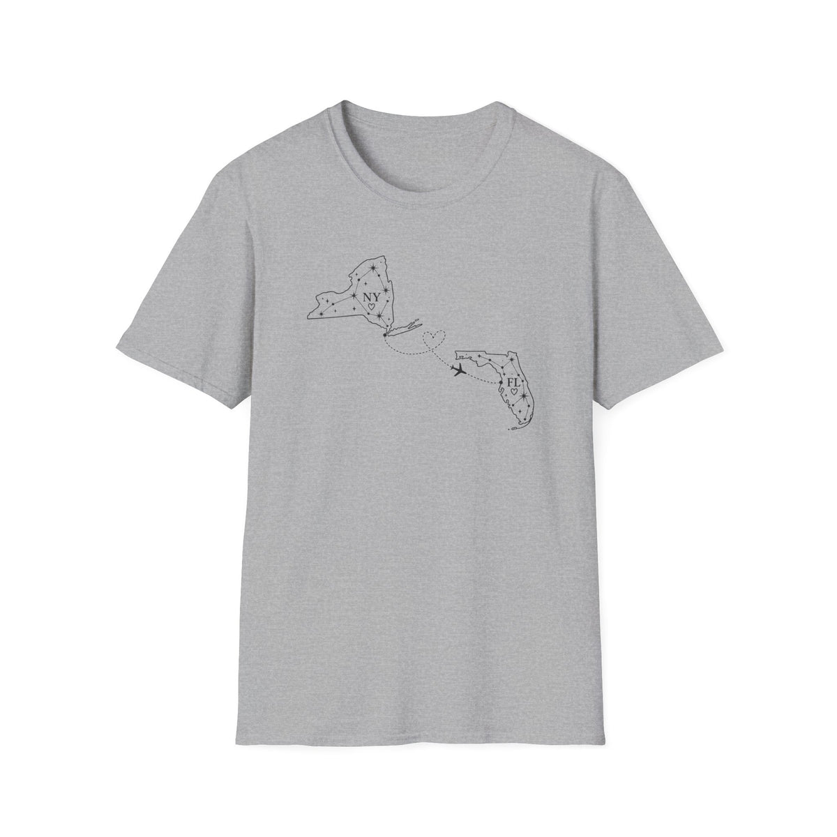 Constellation NY to FL T-Shirt