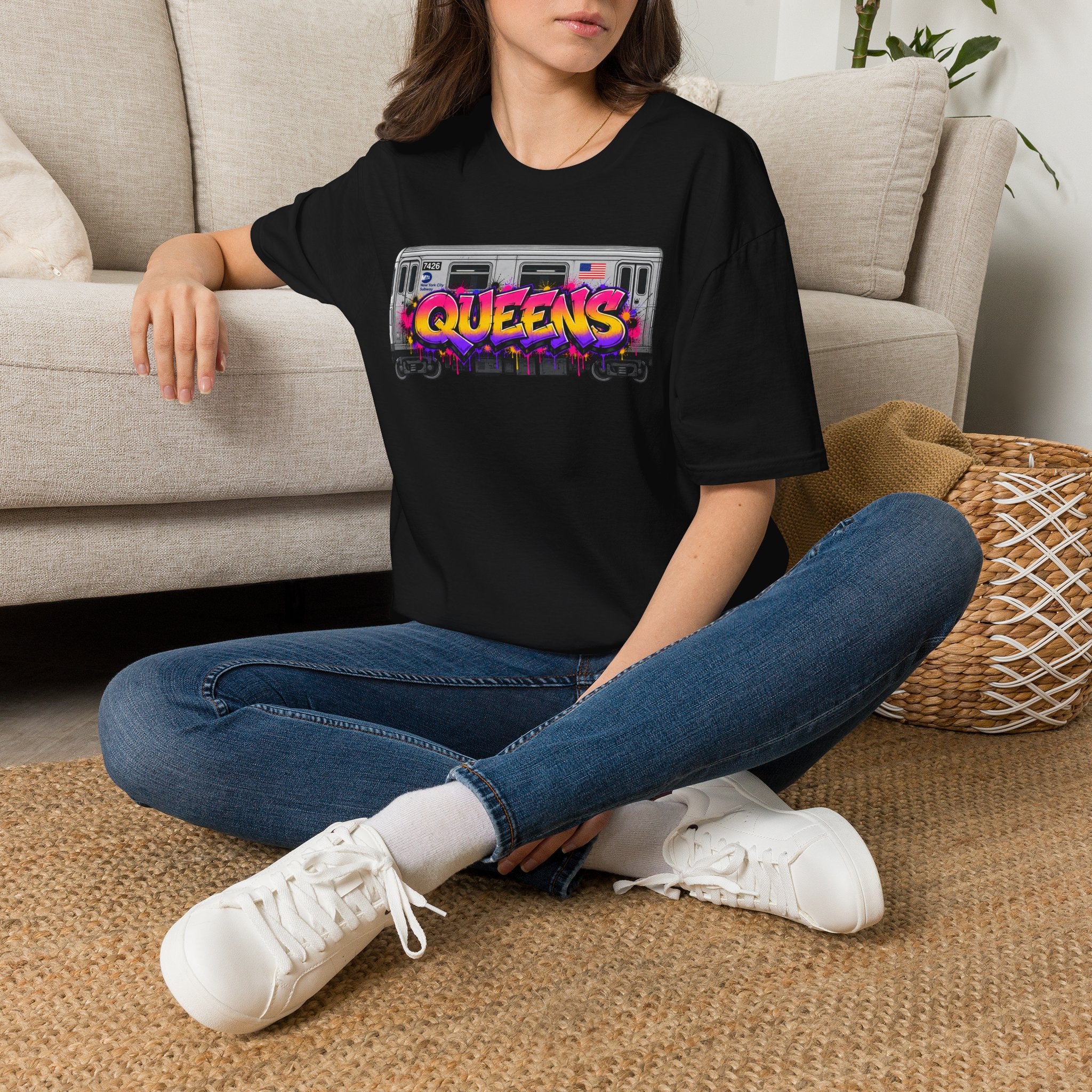 Queens Subway Graffiti T-Shirt
