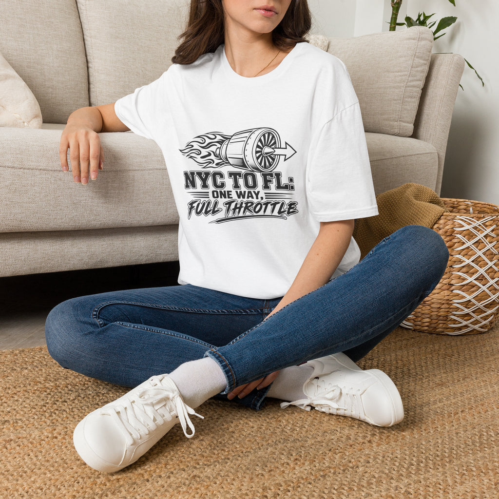 NY to FL Full Throttle T-Shirt