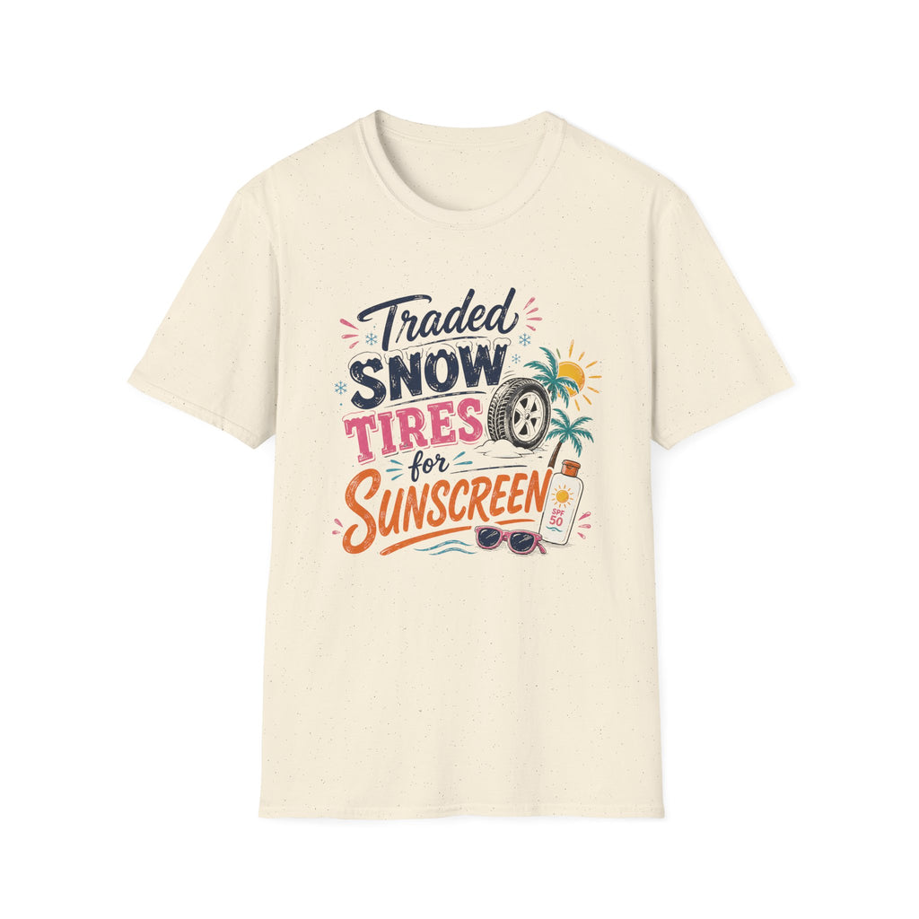 Traded Snow Tires for Sunscreen T-Shirt