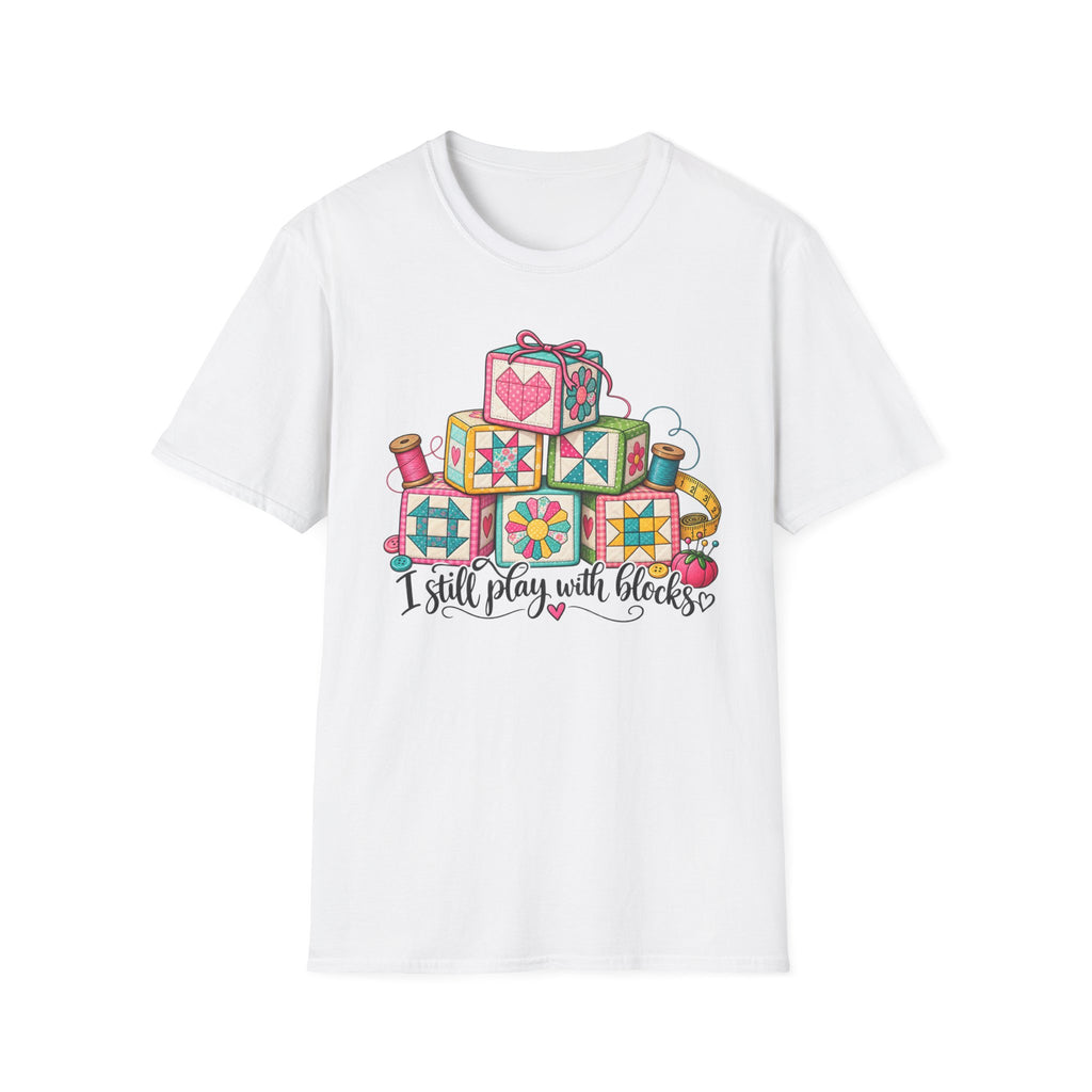 Quilted Blocks and Crafty Threads T-Shirt