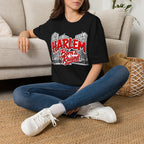 Harlem Born & Raised Red Letters T-Shirt