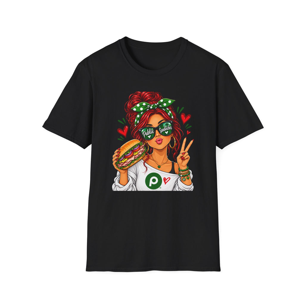 Publix Sandwiches Influencer Girl (Red Head) T-Shirt