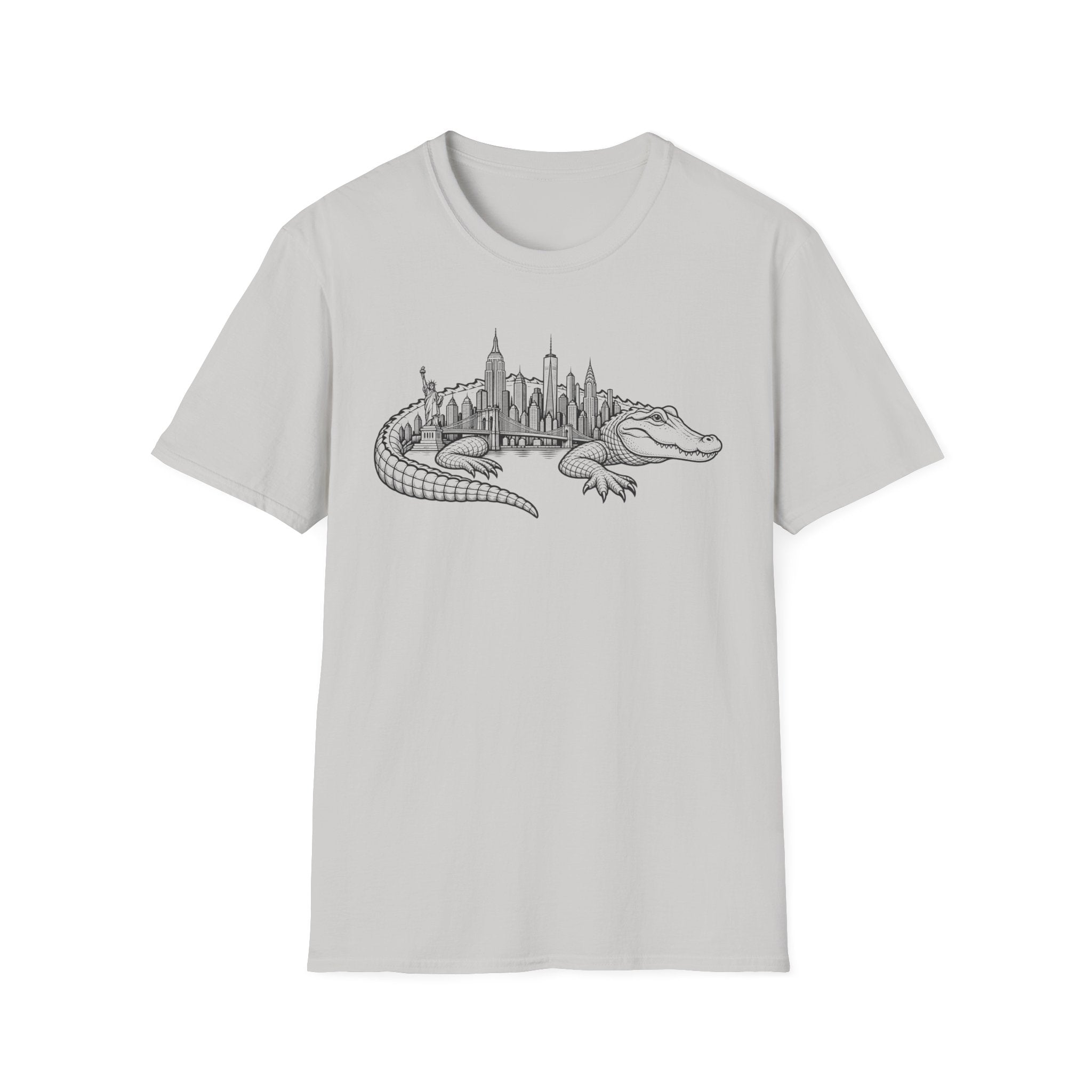 NYC Skyline Alligator T-Shirt