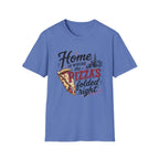 Home Is Where the Pizza Is Folded Right II T-Shirt