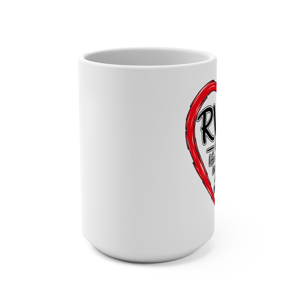 RV Life heart design Mug | RV travel camper coffee cup