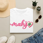 Mahj Pink Script T-Shirt
