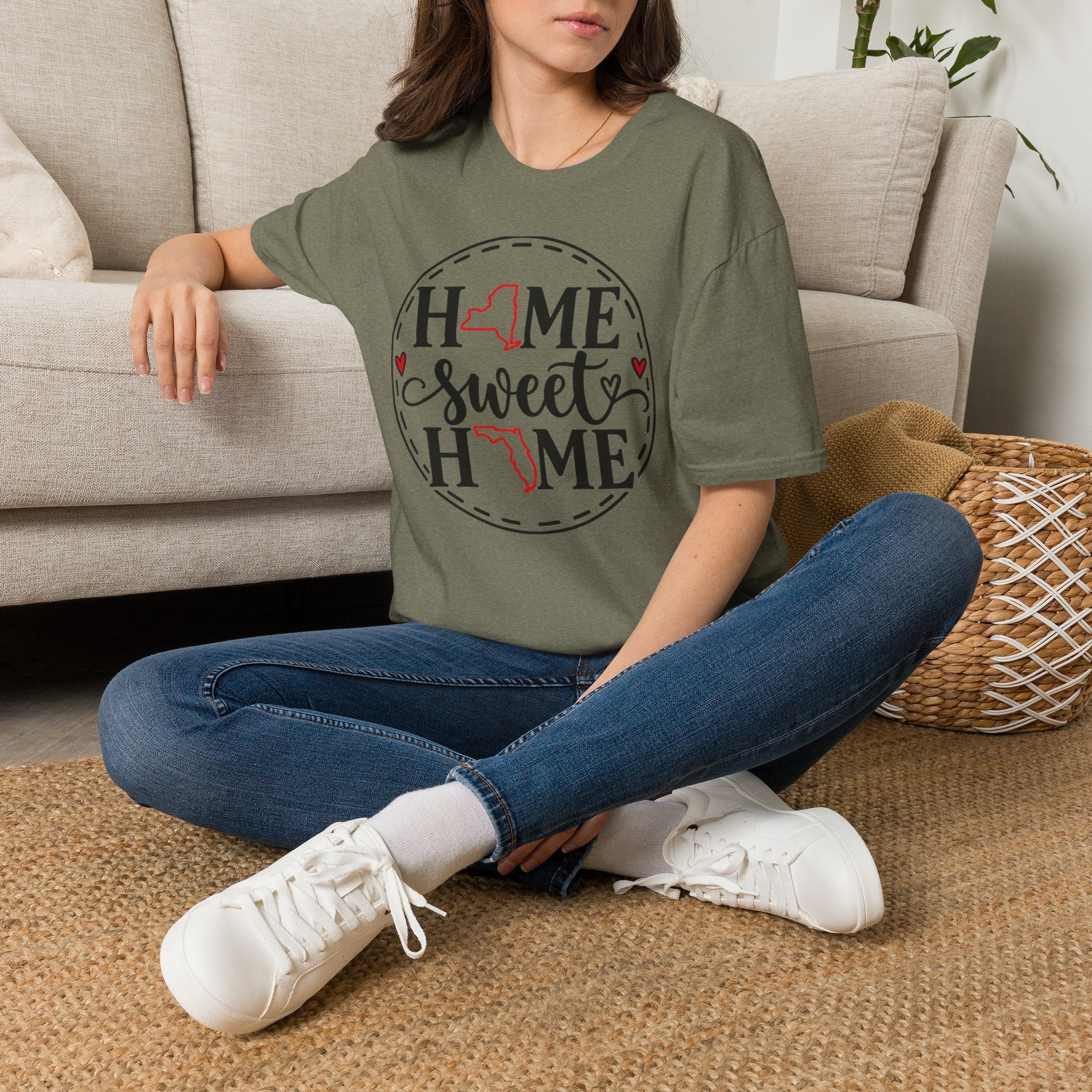 Home Sweet Home (NY to FL) T-Shirt
