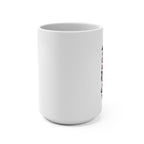 Love Is Louder Than Fear Mug | Red Roses Typography Coffee Cup