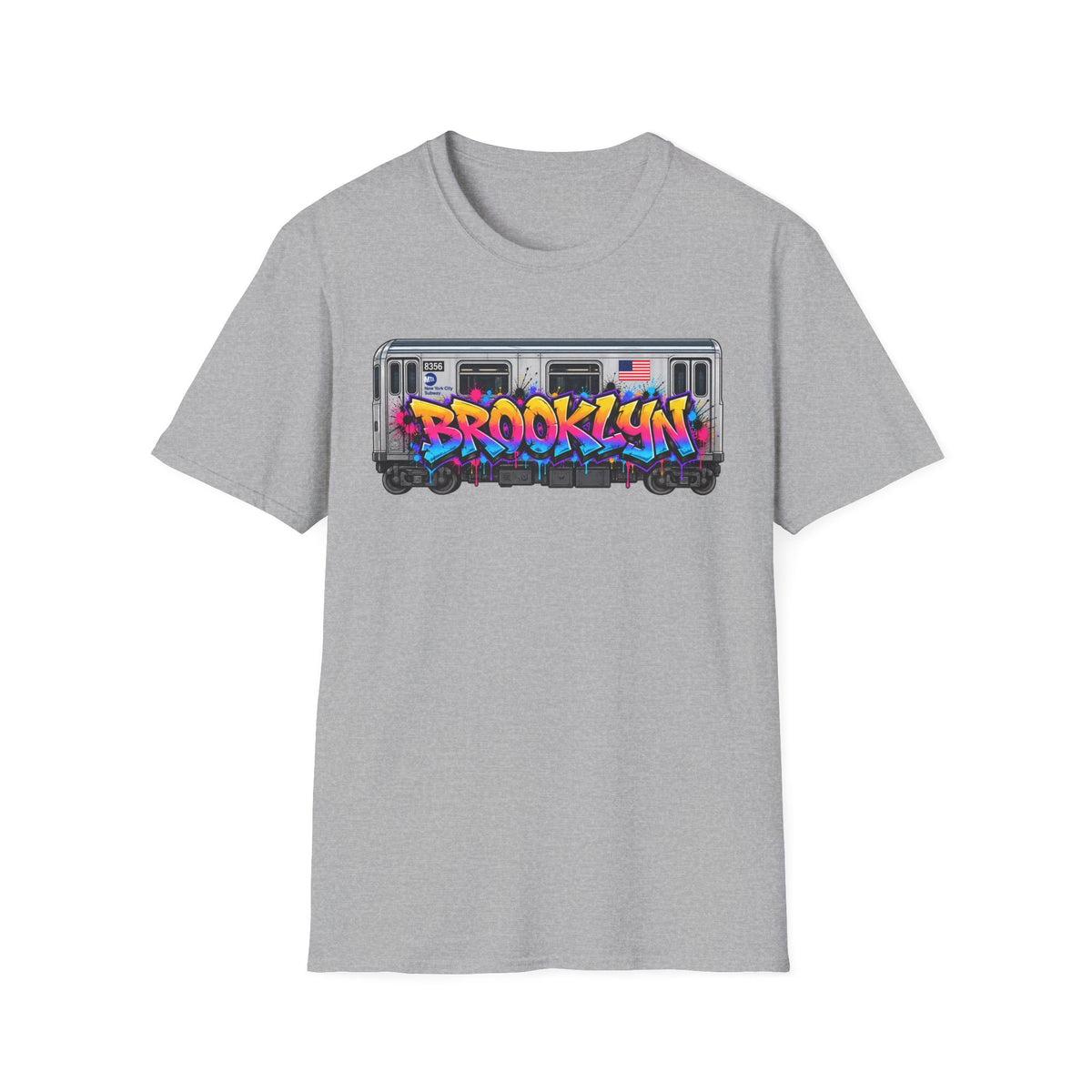 Brooklyn Graffiti Subway Car T-Shirt