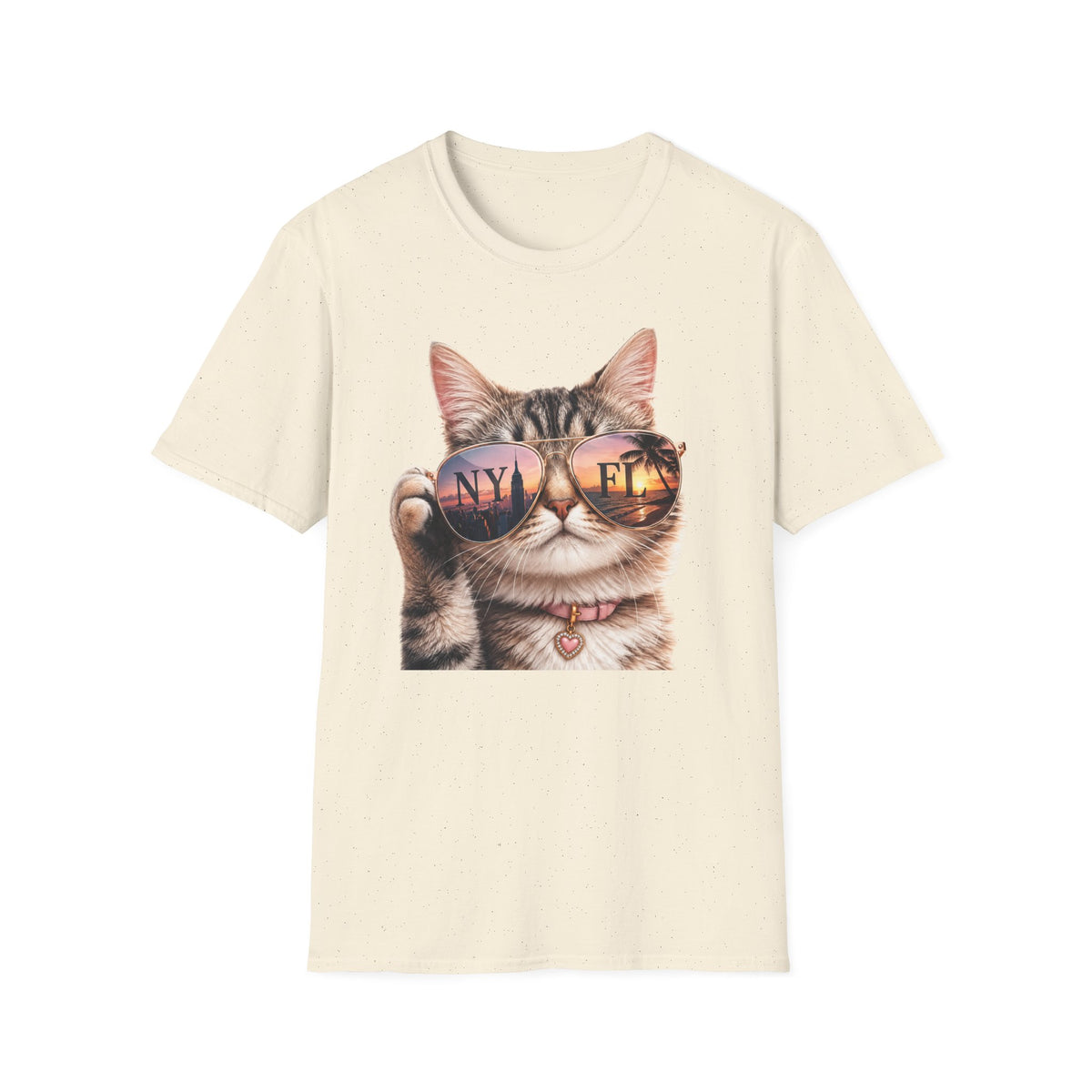 Cool Cat Transplant NY to FL T-Shirt