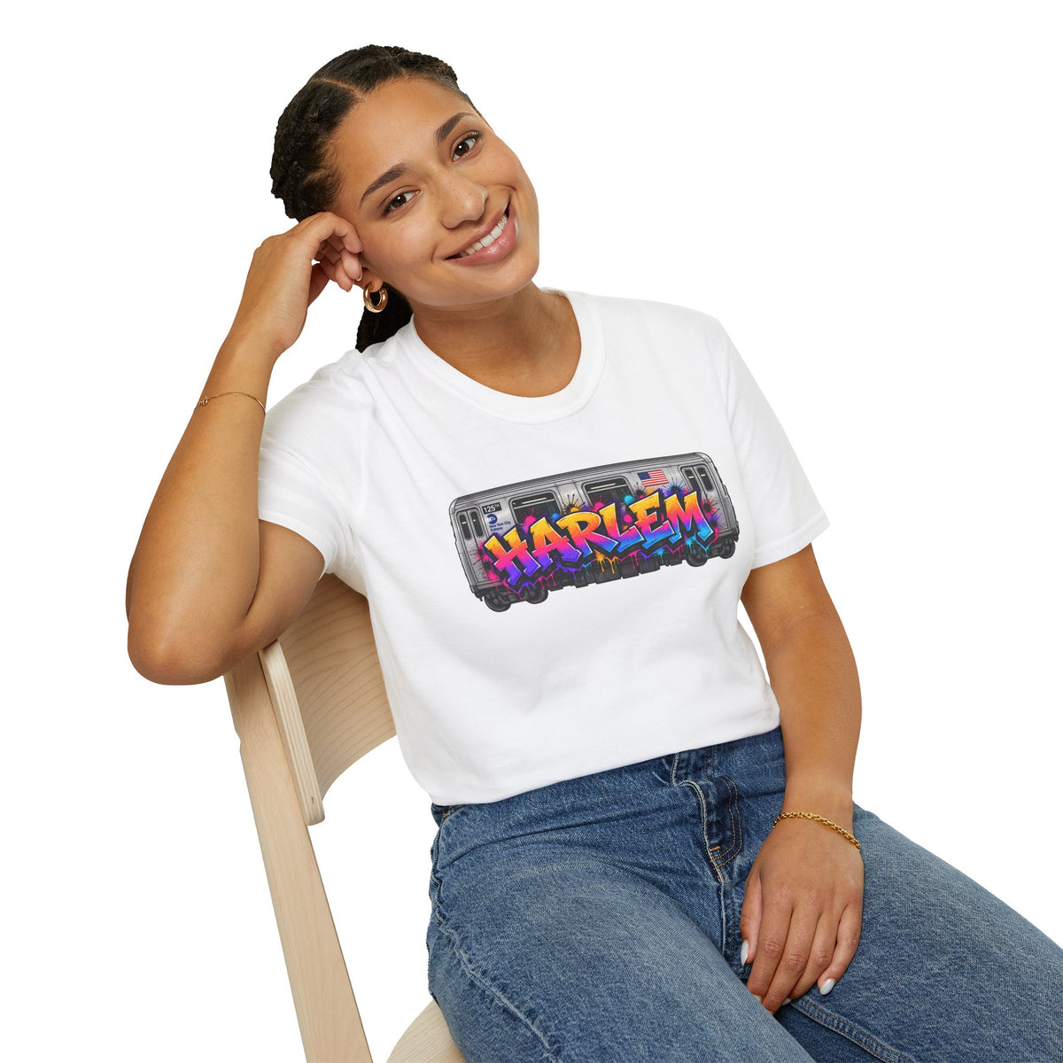 Harlem Subway Graffiti T-Shirt