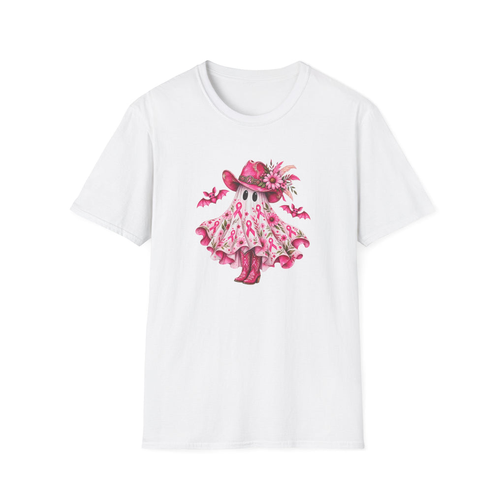 Breast Cancer Cowgirl Ghost T-Shirt