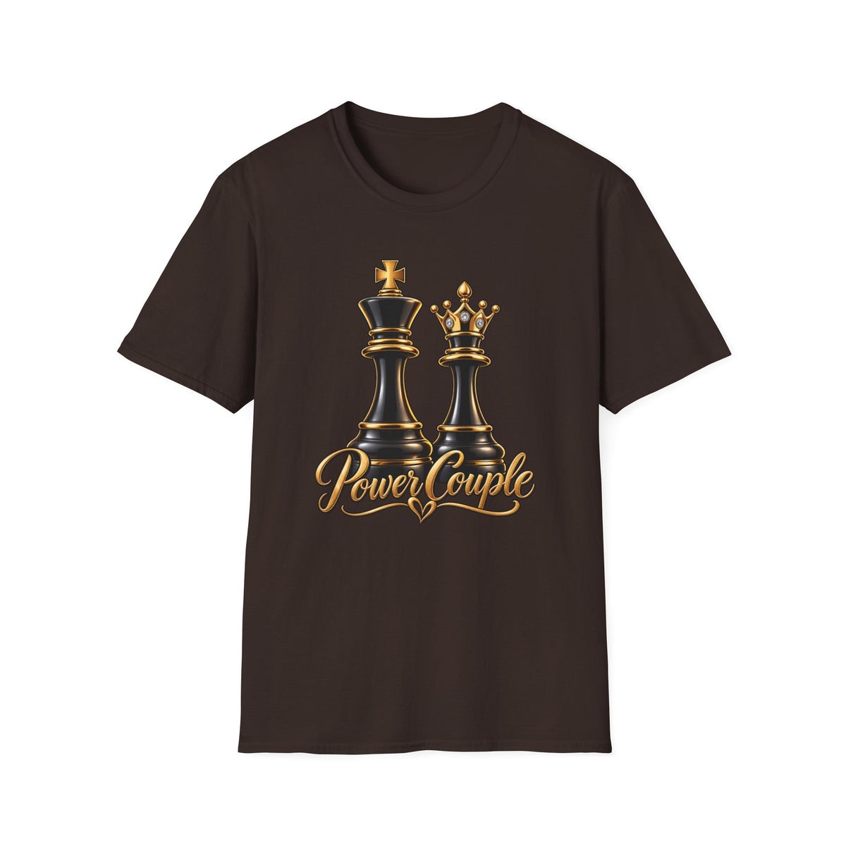 King & Queen Power Couple T-Shirt