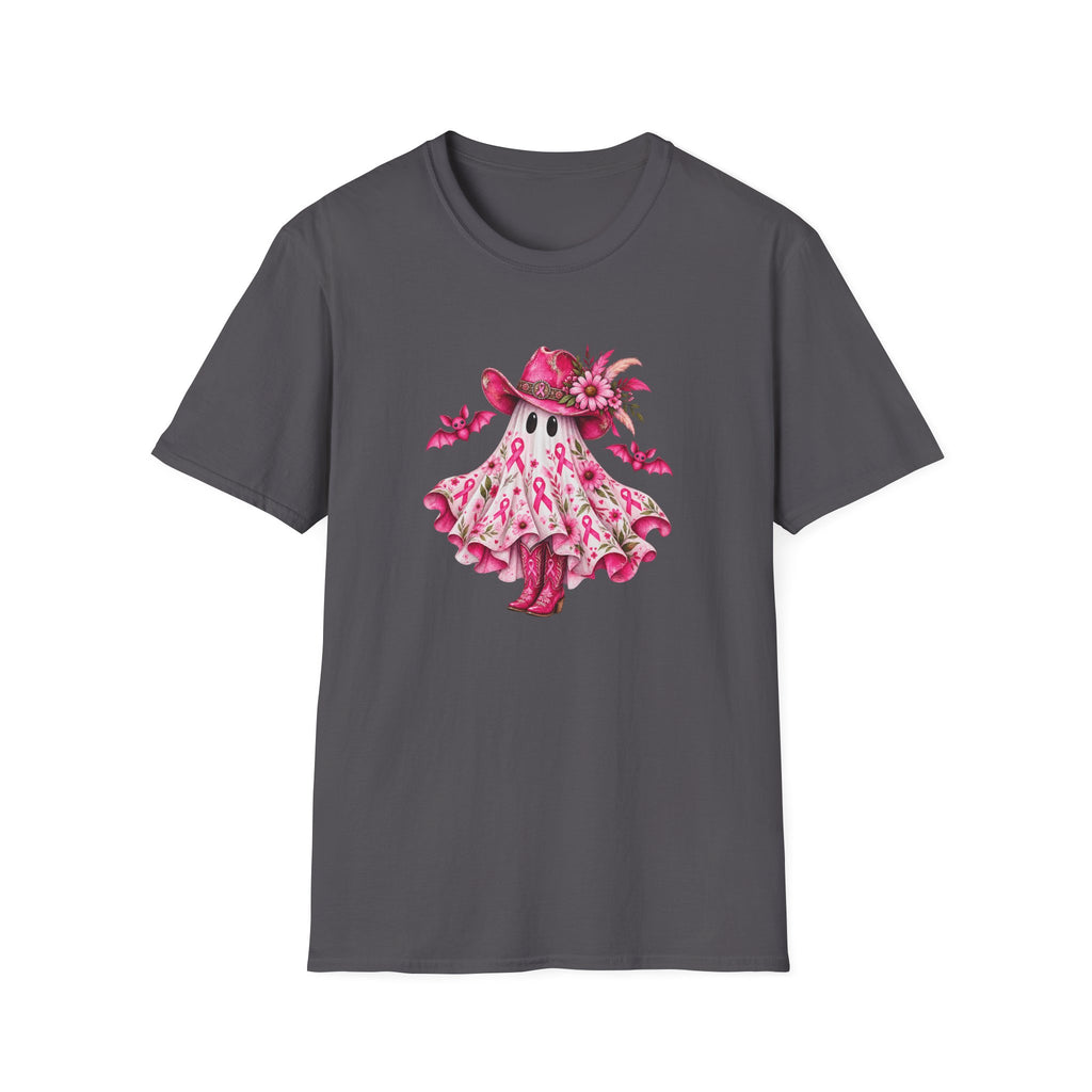 Breast Cancer Cowgirl Ghost T-Shirt