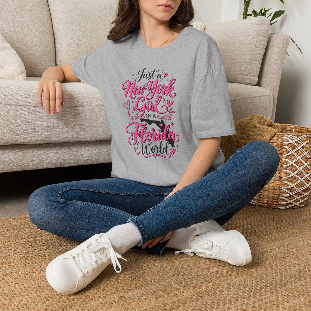 NY Girl in a FL World II T-Shirt