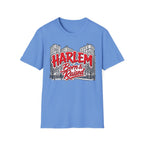 Harlem Born & Raised Red Letters T-Shirt