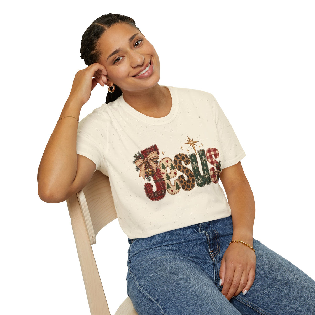 Jesus Patchwork - T-Shirt