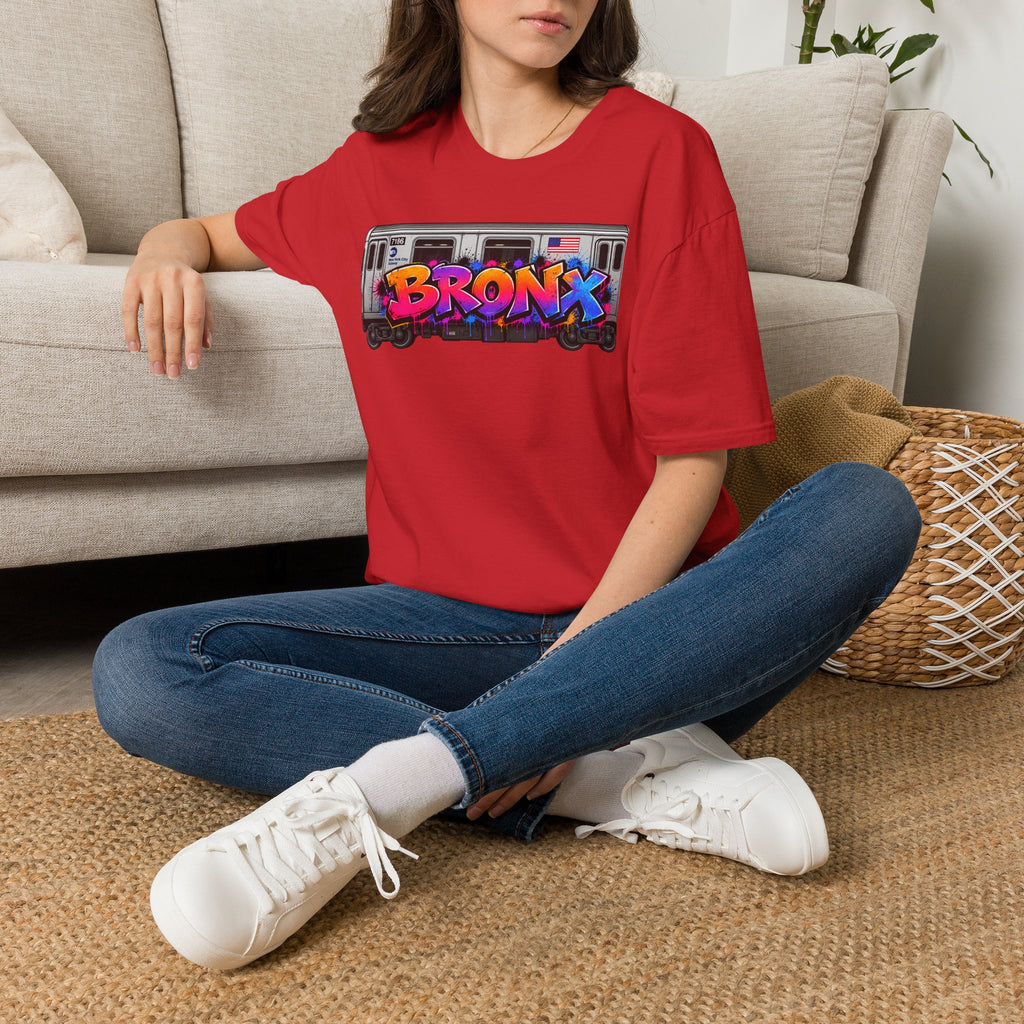 Bronx Graffiti Subway Car T-Shirt