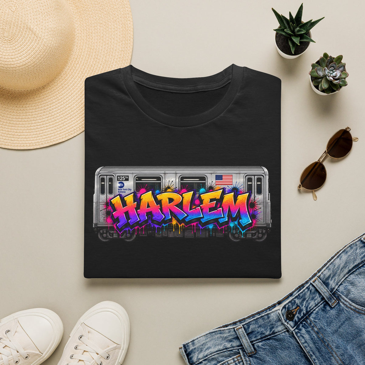 Harlem Subway Graffiti T-Shirt