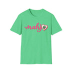 Mahj Pink Script T-Shirt