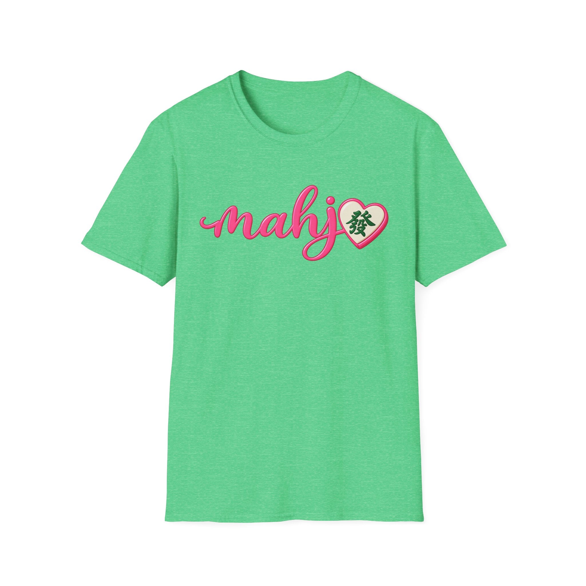 Mahj Pink Script T-Shirt